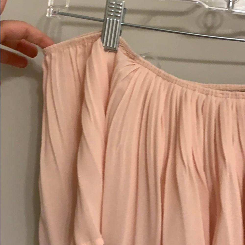 Pink Ruffle Midi Dress - Picture 4 of 4